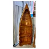 Lake decor-canoe shelf