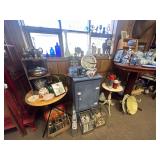 collectibles & jelly cabinet