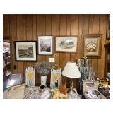 some vintage art & items