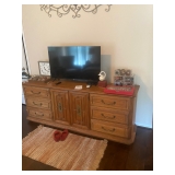 Oak horizontal dresser