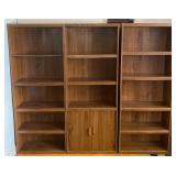 3 Bookshelf units
