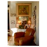 Club Chair Sold; French Trumeau Mirror Available