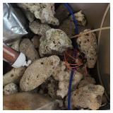 Rocks and chemicals for Reef fish tank