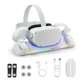 oculus quest 2 with charge station