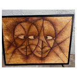 African Mosiacs from Uganda - made from banana bark and fiber 