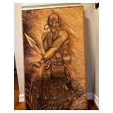 African Mosiacs from Uganda - made from banana bark and fiber 