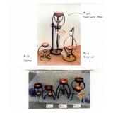 Pangea Lamps Aroma Therapy - Copper Bowls and Iron - for tea light - KLKDesign