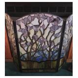 Glass Fireplace Screen