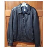 Mens Tommy Hilfiger Leather Jacket Size S