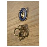 Vintage Girl Scout Brownie and Promise Pins