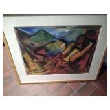 Listed artist watercolor