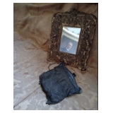 Gilded vict mirror