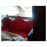 Vict rosewood sofa