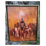 Mcm oil on canvas
