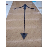 Wrought iron art deco men
