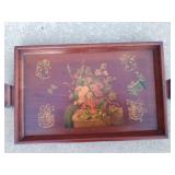 Vintage wood tray