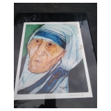 Signed watercolor