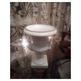 1850s old paris figural urn w faces
