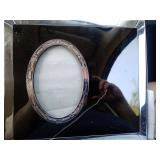 Lucite and silverplate vintage art deco wedding album