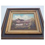 Signed oil on canvas desimone