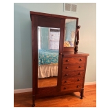 Antique Wardrobe Dresser
