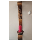 Brass Wall Candle Holder