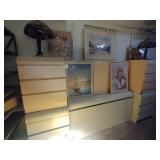 1975 Night tables and back rests