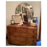 Vtg dresser w/ mirror