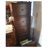 file cabinet,  Matching book shelf not put together
