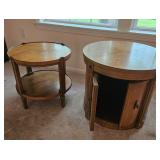 Round side tables