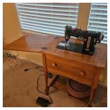 Vintage Necchi Italian sewing machine