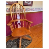 Solid Oak Desk chair