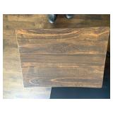 Counter height wood top bar stool