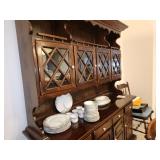 Ethan Allen China hutch & China