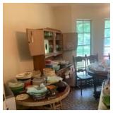 Dishes and Antique Furniture