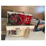 Christmas ornaments and Albums