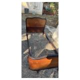 Antique French Twin Bed Set with Mattresses