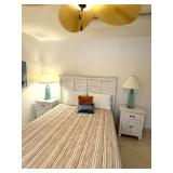 Full-size bed, mattress, box spring set