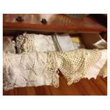 Laces, Battenberg, Linens, 