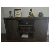 entry way table: 1 fully built, 1 new in box