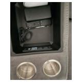 family sofa w/ 3 electric recliners & cup holder section