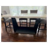 real marble top, 6 seater kitchen table
