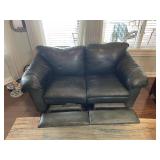 leather sofa