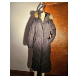 Michael Kors - Black Coat - Fur Lined Hood