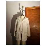 White Faux Fur Jacket