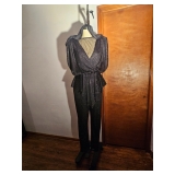 Evening Wear - Black Body Suit - front