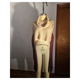 Multi-color Knit Turtle neck Sweater