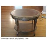 Antique Hammary side table 27 x 20 x 21h  $200