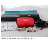 Ground Therapy Kit and Throw Blanket $150