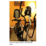 Pro-Form Hybrid Trainer $250